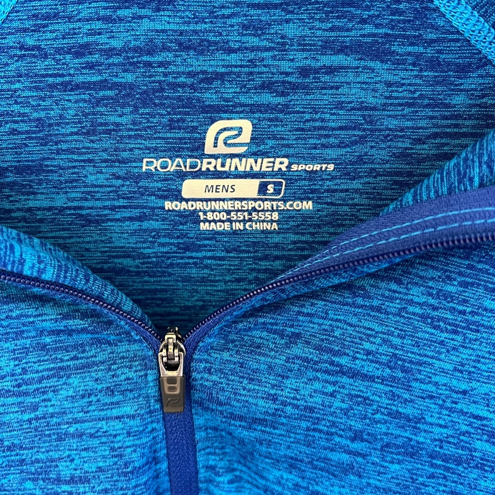 Men's Blue Performance Jacket - Picture 2 of 3